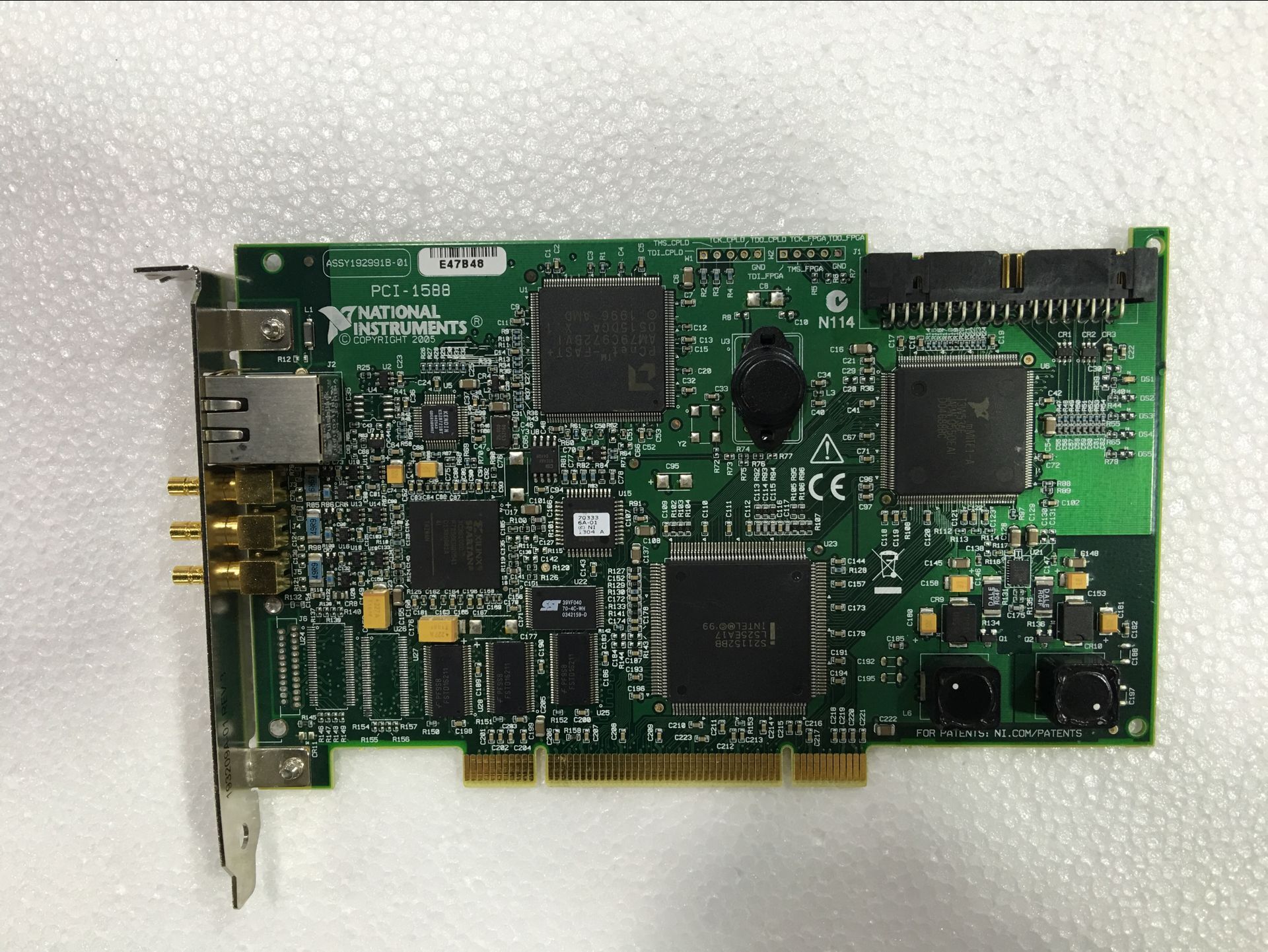 NI PCI-1588 NATIONAL INSTRUMENTS E47B48 192991B-01 UL94V-0